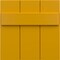 Ekena Millwork 12"W x 12"H True Fit PVC Joined Board-n-Batten Shutters Sample, Turmeric SAMPLE-TFPBBTU - alternate 1
